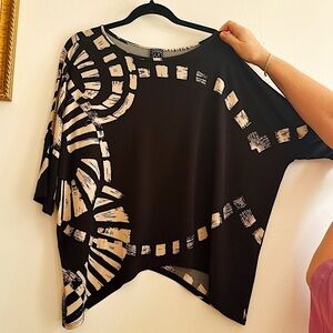 🚫SOLD🚫 CLARA SUN WOO Short Sleeve Blouse Cropped Front Size M